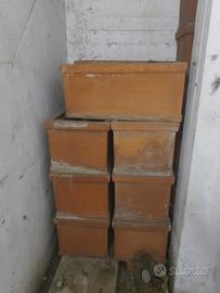 Vaso Fioriera Terracotta rettangolare 60 x 30 ca