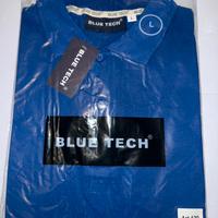 T-SHIRT BLUE TECH DA LAVORO BLU TAGLIA L - NUOVO