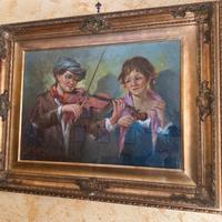Quadro olio su tela