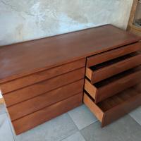 cassettiera 8 cassetti in ciliegio