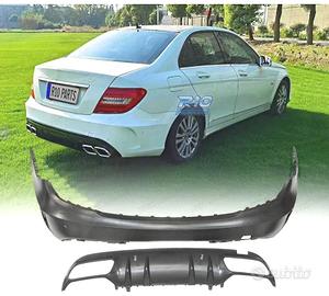 PARAURTI POSTERIORE MERCEDES CLASSE C W204 LOOK W2
