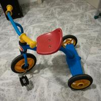 Triciclo in metallo Italtrike usato vintage