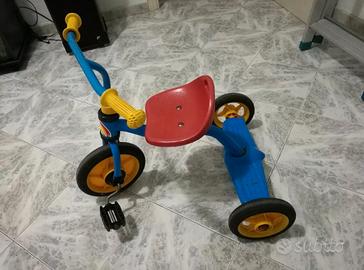 Triciclo in metallo Italtrike usato vintage