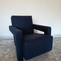 CASSINA  Utrecht 637 NUOVA Lana KVDRADT BLU 13L