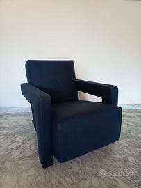 CASSINA  Utrecht 637 NUOVA Lana KVDRADT BLU 13L