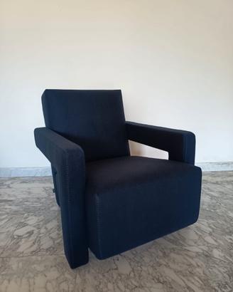 CASSINA  Utrecht 637 NUOVA Lana KVDRADT BLU 13L