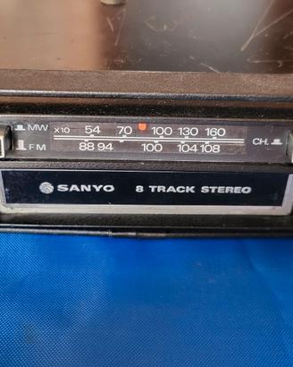 Autoradio Sanyo stereo 8
