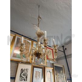 LAMPADARIO VETRO MURANO