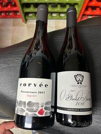 Coppia di vini rossi Italia