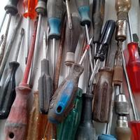 lotto  cacciaviti  a taglio e stella 