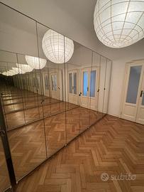 IKEA PAX ccon porte a specchio