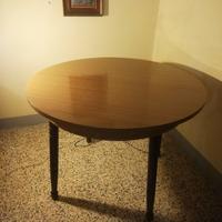 Vintage Tavolo rotondo in formica originale  1970