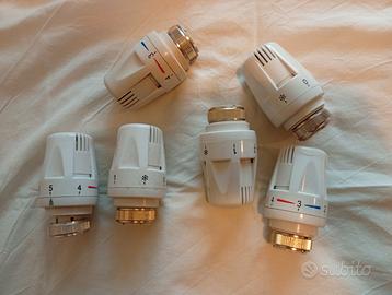 4 Termostati per termosifoni