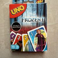 Carte Uno tema Frozen