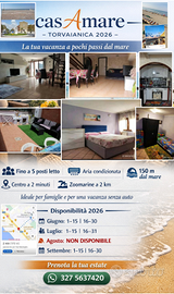 CasAmare TORVAIANICA ESTATE 2026