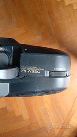Registratore a cassette stereo con radio