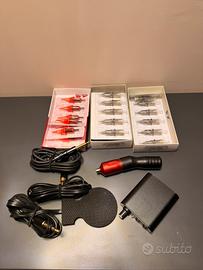 Vertigo rotary tattoo machine kit + EZ cartridges