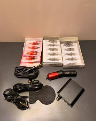 Vertigo rotary tattoo machine kit + EZ cartridges