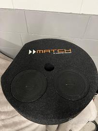 Box Audio MATCH Audiotec Fischer Subwoofer