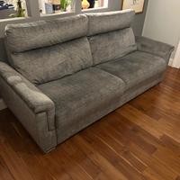 Divano letto con rete e materasso