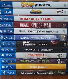 Giochi vari PS4
