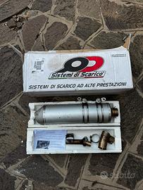 Scarico qd exhaust per husqvarna sm 610