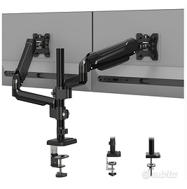 supporto doppio monitor 21-32"