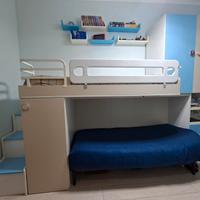 cameretta con letto a castello 