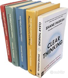 Set di 5 libri su modelli mentali/clear thinking