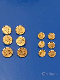 BOTTONI VINTAGE BURBERRY ORIGINALI