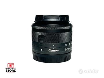 Canon EF-M 15-45mm IS STM (GARANZIA 2 ANNI)