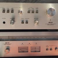 AKAI AT-2400 amplif. + sintoniz + 2 casse