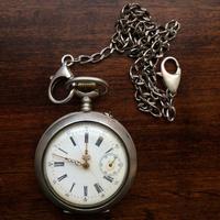 Orologio da tasca Glashutte, in argento 0.800