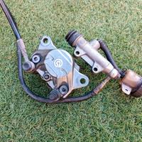 Pompa e Pinza Freno Posteriore Hypermotard