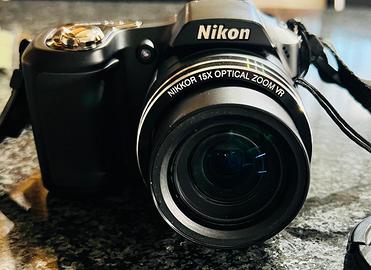 Nikon Coolpix L100 fotocamera bridge 15x zoom