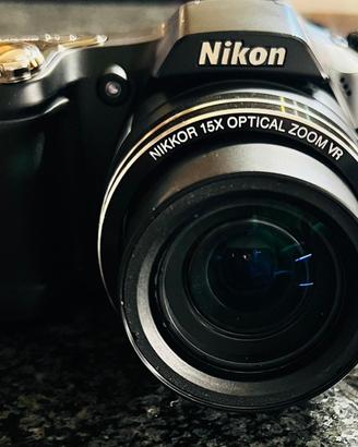Nikon Coolpix L100 fotocamera bridge 15x zoom
