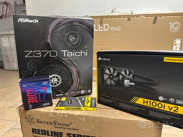 Intel I7 8700k + mobo Z370 taichi ram ddr4