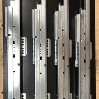 Guide cassetti cassettiera con freno chiusura