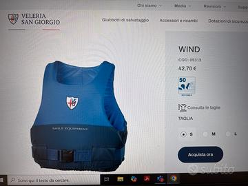 giubbotti di salvataggio veleria san giorgio