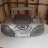 RADIO/STEREO/LETTORE CD PORTATILE PANASONIC