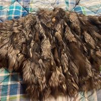 Pelliccia in volpe argentata