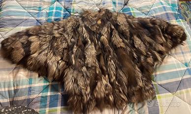 Pelliccia in volpe argentata