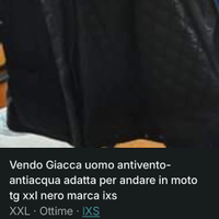 Giacca moto uomo