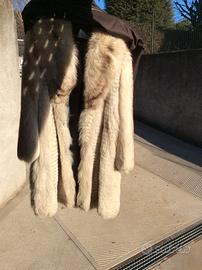 pelliccia di volpe bianca