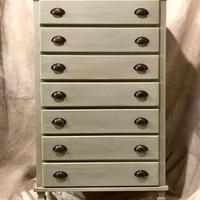 Settimino - Cassettiera in legno - 7 cassetti