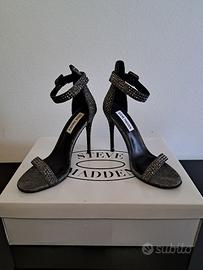 Steve Madden sandali con tacco grigio TG. 37