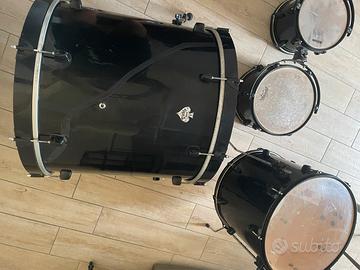 Batteria ddrum Diablo nera 22” - solo fusti