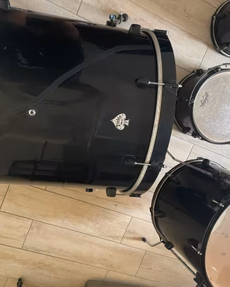 Batteria ddrum Diablo nera 22” - solo fusti