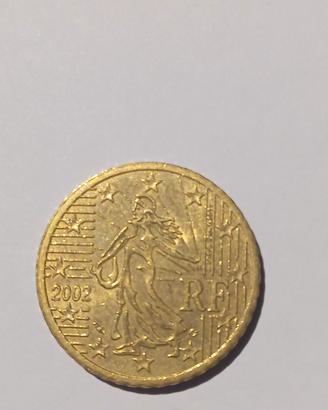 50 centesimi francesi 2002