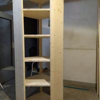Legno vario/angoliera fatta a mano 